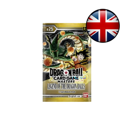 [B25 ENG] Dragon Ball Super Card Game - Masters - Legend of the Dragon Balls - Booster
