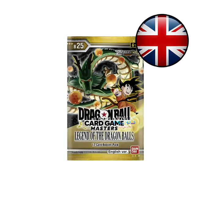 [B25 ENG] Dragon Ball Super Card Game - Masters - Legend of the Dragon Balls - Booster