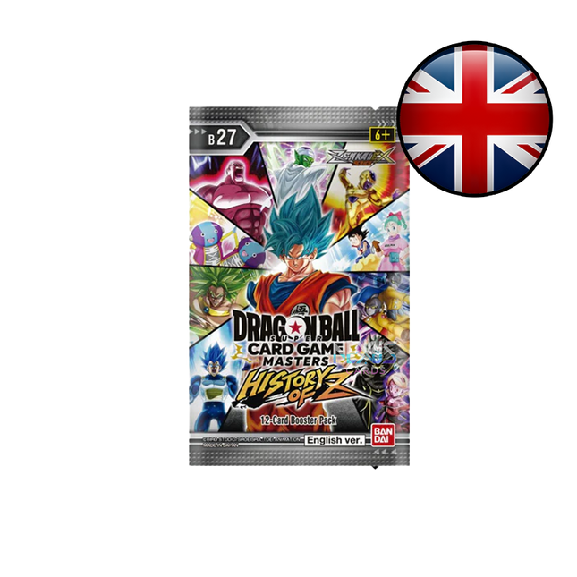 [B27 ENG] Dragon Ball Super Card Game - Masters - History of Z - Booster