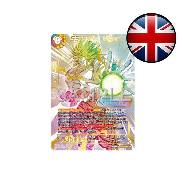 [B27 ENG] Dragon Ball Super Card Game - Masters - History of Z - Booster