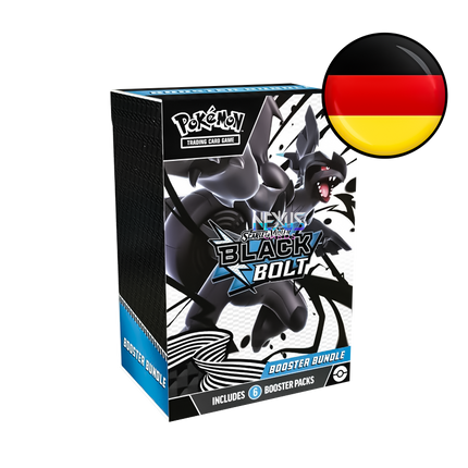 [DE] Pokémon Karmesin & Purpur - Schwarze Blitze - Booster Bundle