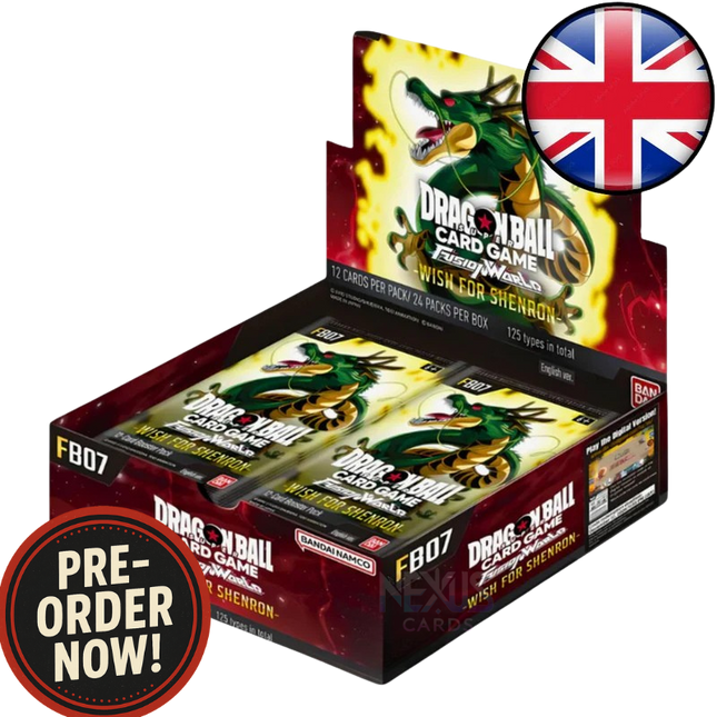 [FB07 ENG] Dragon Ball Super Card Game - Fusion World - Wish for Shenron - Display