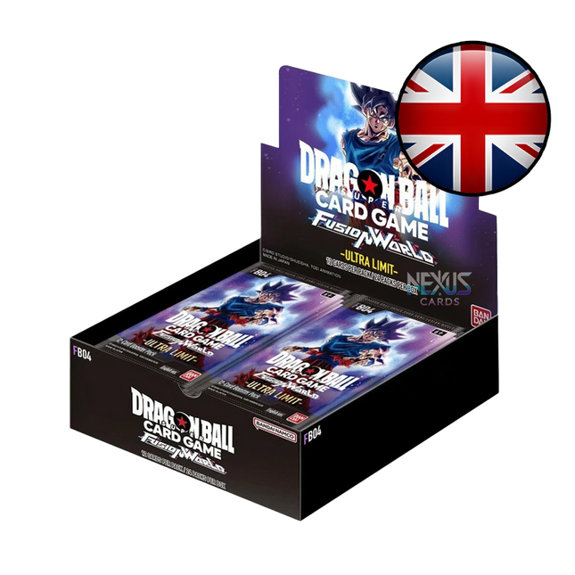 [FB04 ENG] Dragon Ball Super Card Game - Fusion World - Ultra Limit - Display