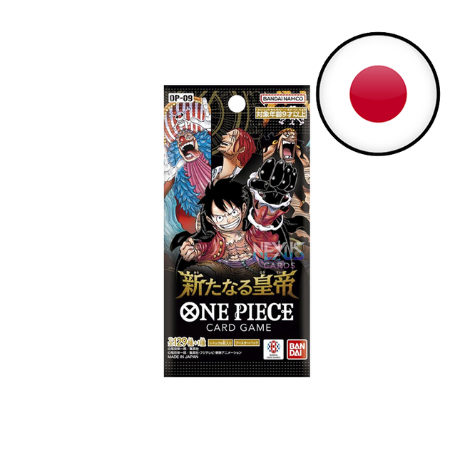 [OP09 JAP] One Piece Card Game - The Four Emperors - Booster