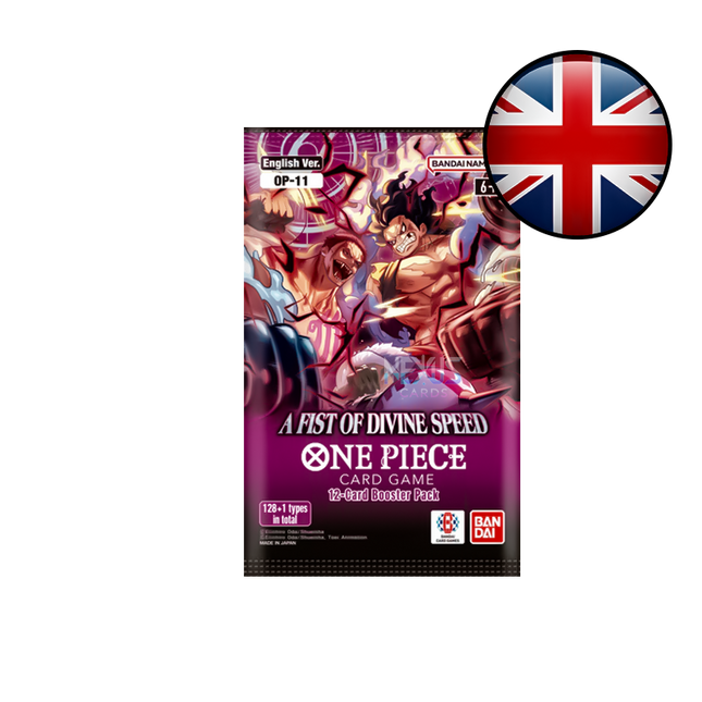 [OP11 ENG] One Piece Card Game - Fist of Divine Speed - Booster