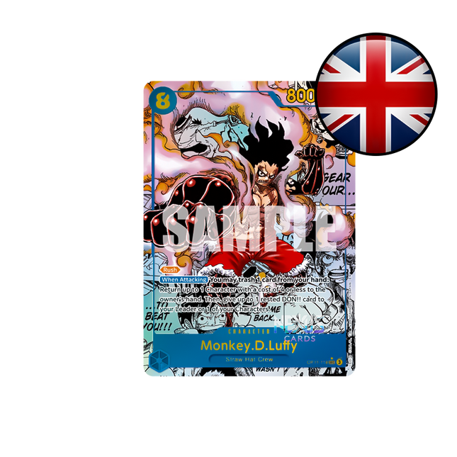 [OP11 ENG] One Piece Card Game - Fist of Divine Speed - Display