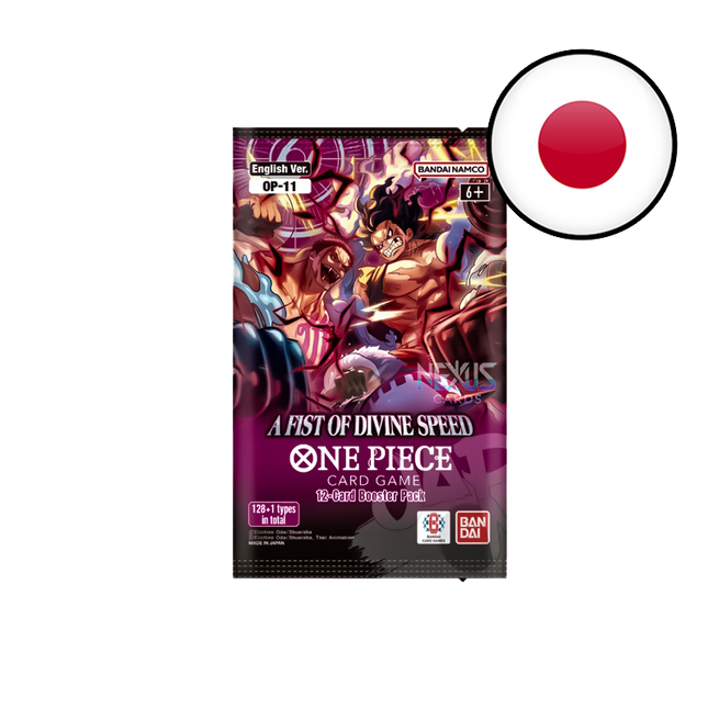 [OP11 JAP] One Piece - Fist of Divine Speed - Booster
