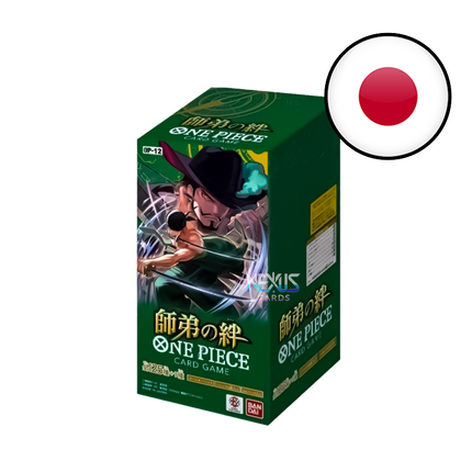[OP12 JP] One Piece Card Game - Bond Between Master and Disciple - Display