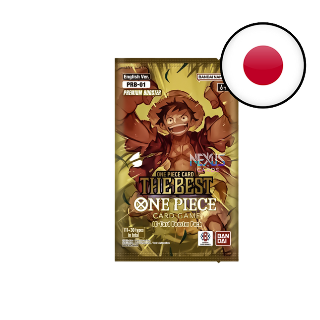 [PRB01 JAP] One Piece Card Game - The Best - Booster