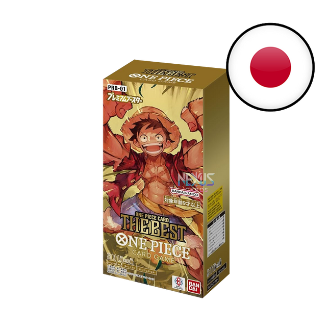 [PRB01 JAP] One Piece Card Game - The Best - Display