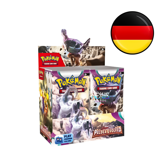 [DE] Pokémon Karmesin & Purpur - Entwicklungen in Paldea - Display