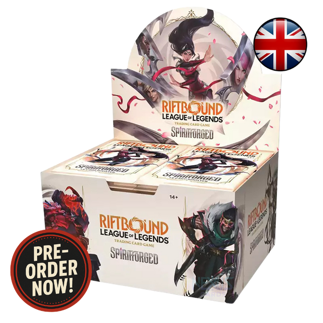 Riftbound Spirtforged Booster Display (24 Boosters ENG) Lieferzeit: 04.03.2026 - 06.03.2026
