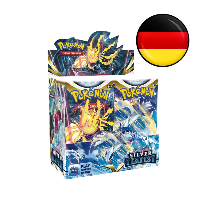[DE] Pokémon Schwert & Schild - Silberne Sturmwinde - Display