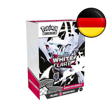 [DE] Pokémon Karmesin & Purpur - Weiße Flammen - Booster Bundle