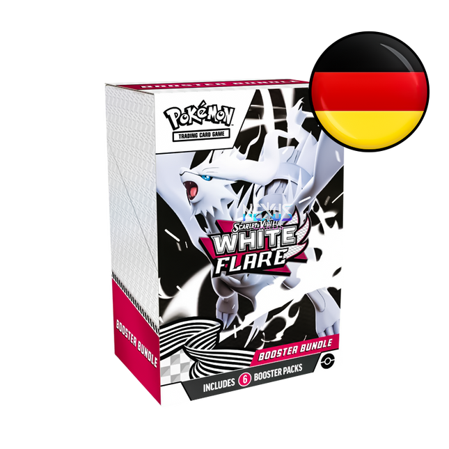 [DE] Pokémon Karmesin & Purpur - Weiße Flammen - Booster Bundle